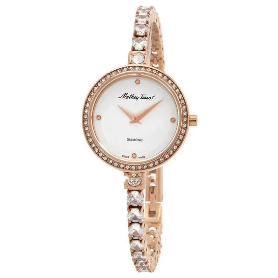 Original MatheyTissot Infinity Quartz Diamond Crystal Silver Dial Ladies Watch D986SPI JMS always Watches Original MatheyTissot Infinity Quartz Diamond Crystal Silver Dial Ladies Watch D986SPI JMS always Watches