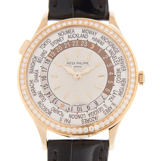 Original Patek Philippe Complications GMT Diamond Ivory Dial Ladies Watch 7130R013 JMS always Watches Original Patek Philippe Complications GMT Diamond Ivory Dial Ladies Watch 7130R013 JMS always Watches