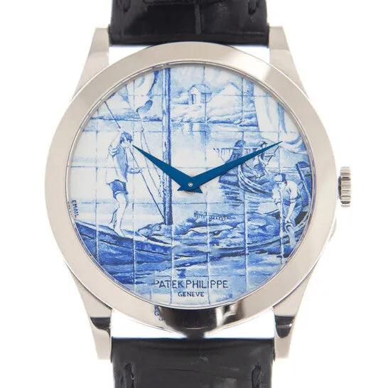 Original Patek Philippe Rare Handcrafts Automatic Blue Dial Watch 5089G062 JMS always Watches Original Patek Philippe Rare Handcrafts Automatic Blue Dial Watch 5089G062 JMS always Watches