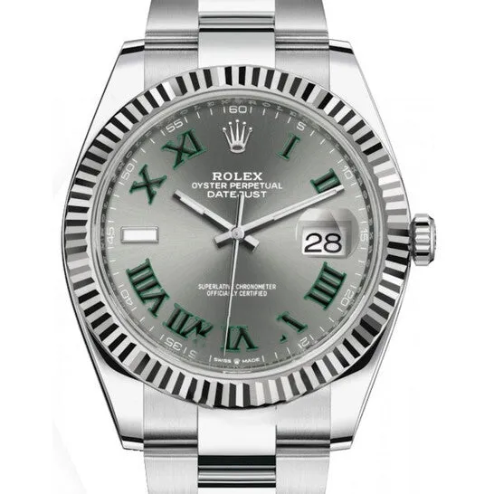 Original Rolex Datejust 36 Automatic Chronometer Diamond Grey Dial Watch 126284GYRO JMS always Watches Original Rolex Datejust 36 Automatic Chronometer Diamond Grey Dial Watch 126284GYRO JMS always Watches