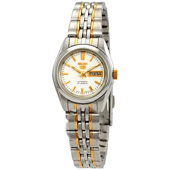 Original Seiko Series 5 Automatic White Dial Ladies Watch SYMA35 JMS always Watches Original Seiko Series 5 Automatic White Dial Ladies Watch SYMA35 JMS always Watches