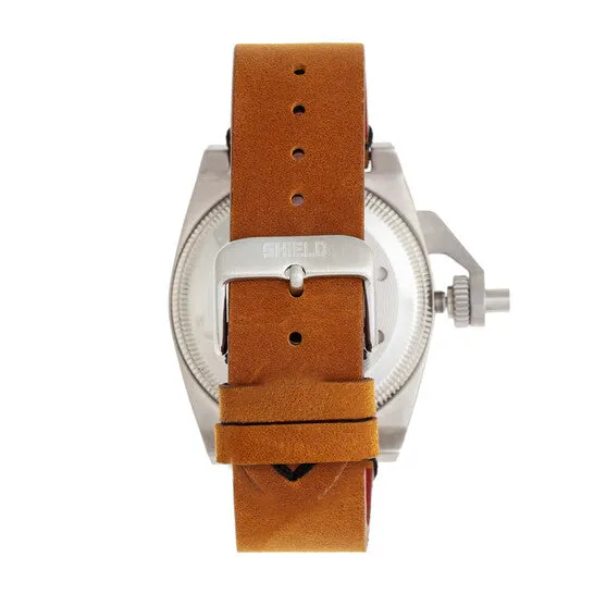 Original Shield Pascal Quartz Brown Dial Camel Leather Mens Watch SLDSH1023 JMS always Watches Original Shield Pascal Quartz Brown Dial Camel Leather Mens Watch SLDSH1023 JMS always Watches