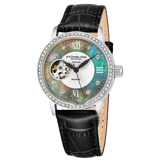Original Stuhrling Original Vogue Black Dial Ladies Watch M15413 JMS always Watches Original Stuhrling Original Vogue Black Dial Ladies Watch M15413 JMS always Watches