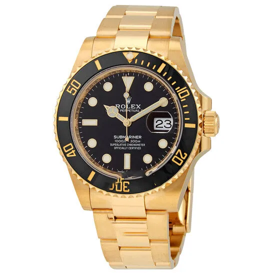 Original Submariner Black Dial 18K Yellow Gold Oyster Bracelet Automatic Mens Watch 126618LNBKSO JMS always Bracelets Original Submariner Black Dial 18K Yellow Gold Oyster Bracelet Automatic Mens Watch 126618LNBKSO JMS always Bracelets
