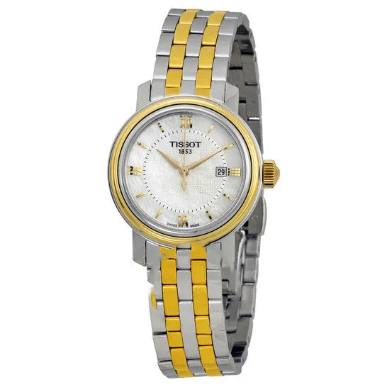 Original Tissot Bridgeport White Mother of Pearl Dial Ladies Watch T0970102211800 JMS always Watches Original Tissot Bridgeport White Mother of Pearl Dial Ladies Watch T0970102211800 JMS always Watches