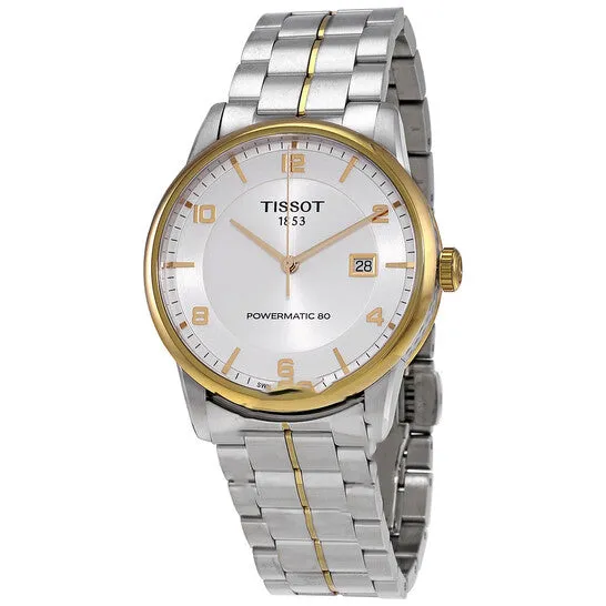 Original Tissot Luxury Automatic Silver Dial Twotone Mens Watch T0864072203700 JMS always Rings Original Tissot Luxury Automatic Silver Dial Twotone Mens Watch T0864072203700 JMS always Rings