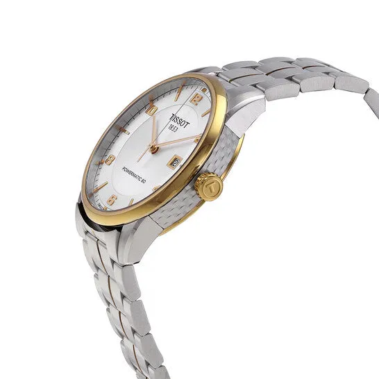 Original Tissot Luxury Automatic Silver Dial Twotone Mens Watch T0864072203700 JMS always Rings Original Tissot Luxury Automatic Silver Dial Twotone Mens Watch T0864072203700 JMS always Rings