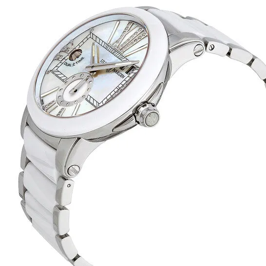 Original Ulysse Nardin Executive Dual Time Mother Of Pearl Dial Ladies GMT Watch 243107391 JMS always Watches Original Ulysse Nardin Executive Dual Time Mother Of Pearl Dial Ladies GMT Watch 243107391 JMS always Watches