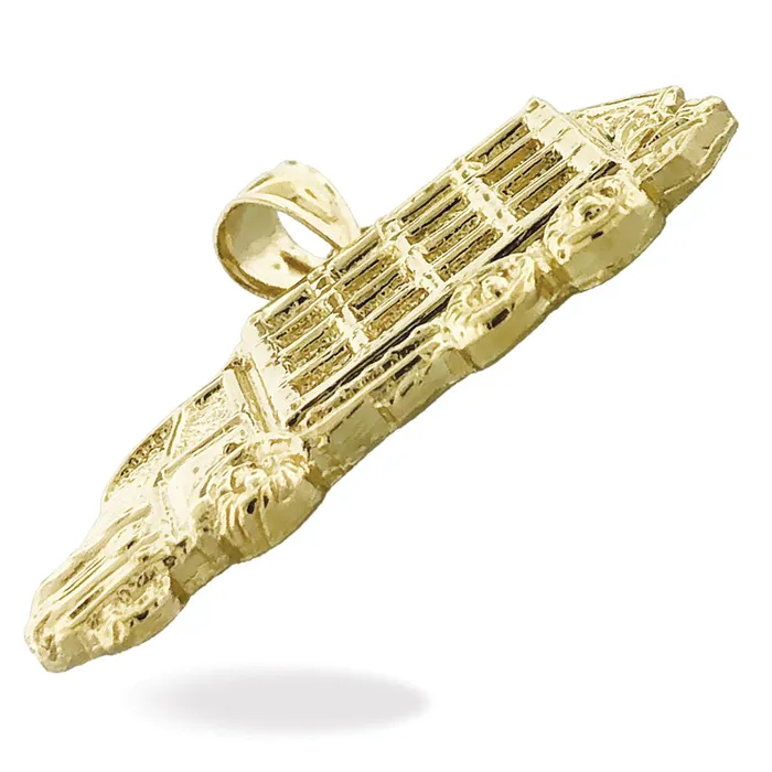 PreStyled Sets Goldia 14K Gold Trash Dump Truck Pendant