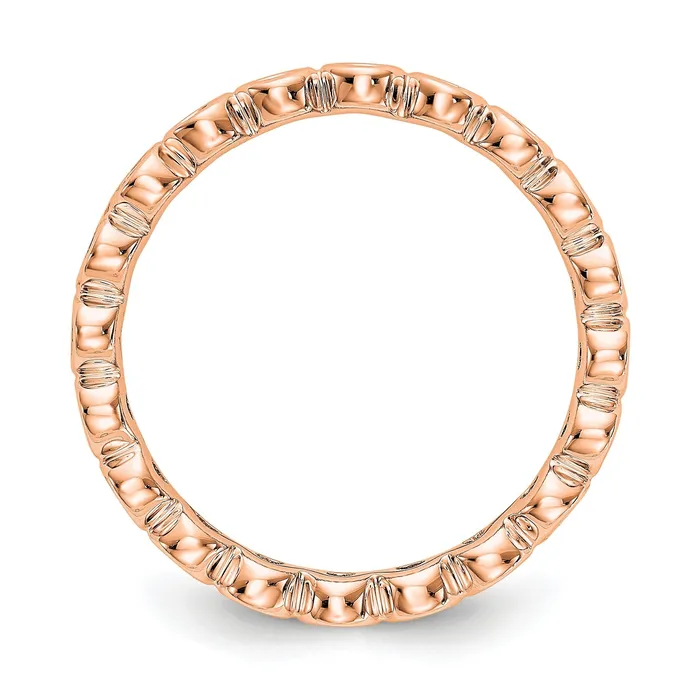 Rings 12 Ct Bezel Set Diamond Eternity Wedding Band Ring in 14k Rose Pink Gold Goldiacom Rings 12 Ct Bezel Set Diamond Eternity Wedding Band Ring in 14k Rose Pink Gold Goldiacom