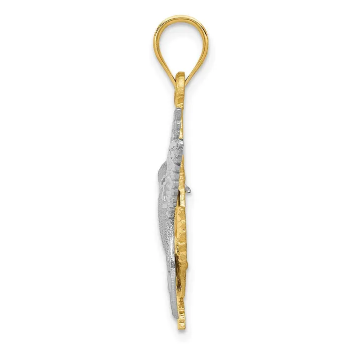 Rings 14k Twotone Gold Twotone Gold Hummingbird Charm Goldia