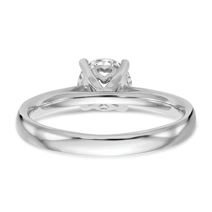Rings Goldia 033ct CZ Solid Real 14k White Gold Solitaire Engagement Ring