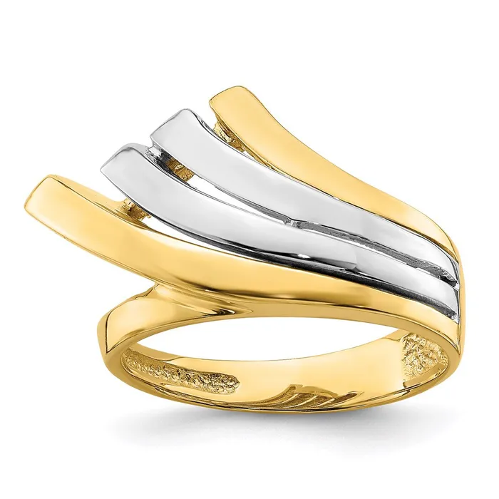 Rings Goldia 14k TwoTone Gold Four Tier Waterfall Ring