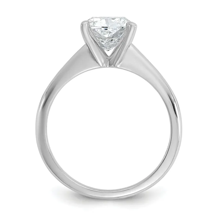 Rings Goldia 14k White Gold 2 Ct Certified Lab Grown Diamond VSSI G Cushion Solitare Engagement Ring