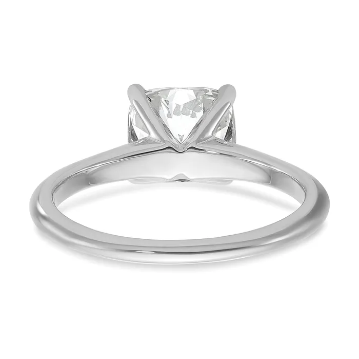 Rings Goldia 14k White Gold 2 Ct Certified Lab Grown Diamond VSSI G Cushion Solitare Engagement Ring