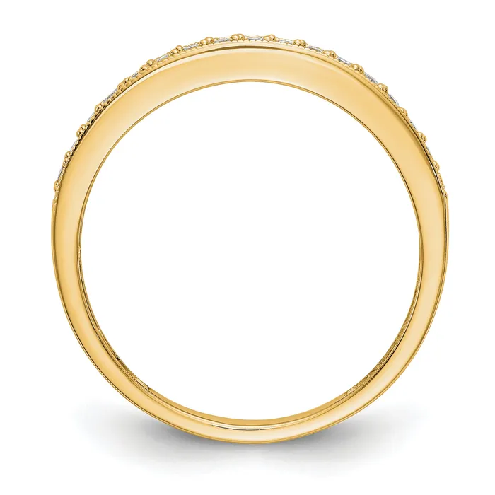 Rings Goldia 14k Yellow Gold 16 Ct Lab Grown Diamond VSSI G Wedding Band Ring