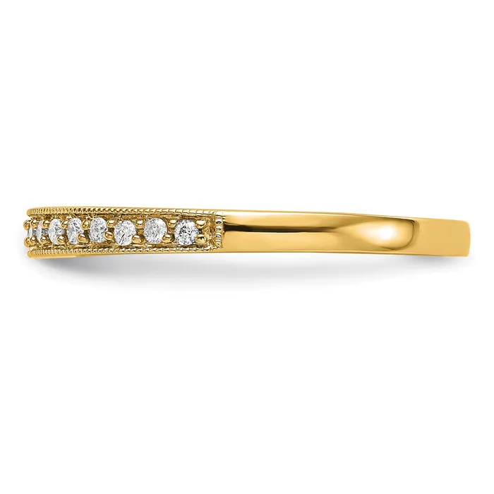 Rings Goldia 14k Yellow Gold 16 Ct Lab Grown Diamond VSSI G Wedding Band Ring