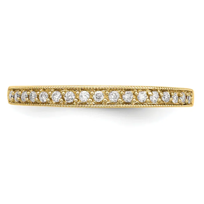 Rings Goldia 14k Yellow Gold 16 Ct Lab Grown Diamond VSSI G Wedding Band Ring