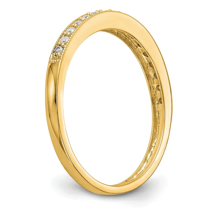 Rings Goldia 14k Yellow Gold 16 Ct Lab Grown Diamond VSSI G Wedding Band Ring