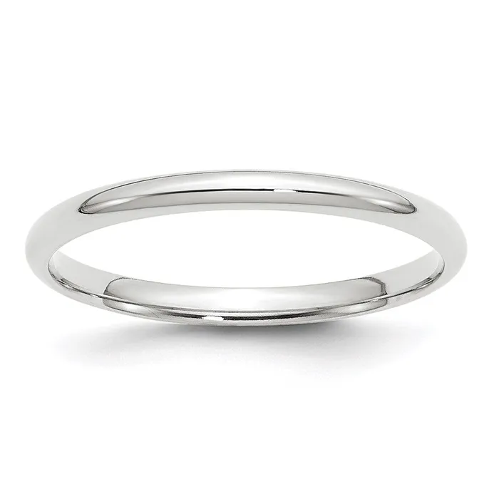 Rings Goldia Solid 10K White Gold 2mm Light Weight Comfort Fit MensWomens Wedding Band Ring Size 6 Rings Goldia Solid 10K White Gold 2mm Light Weight Comfort Fit MensWomens Wedding Band Ring Size 6