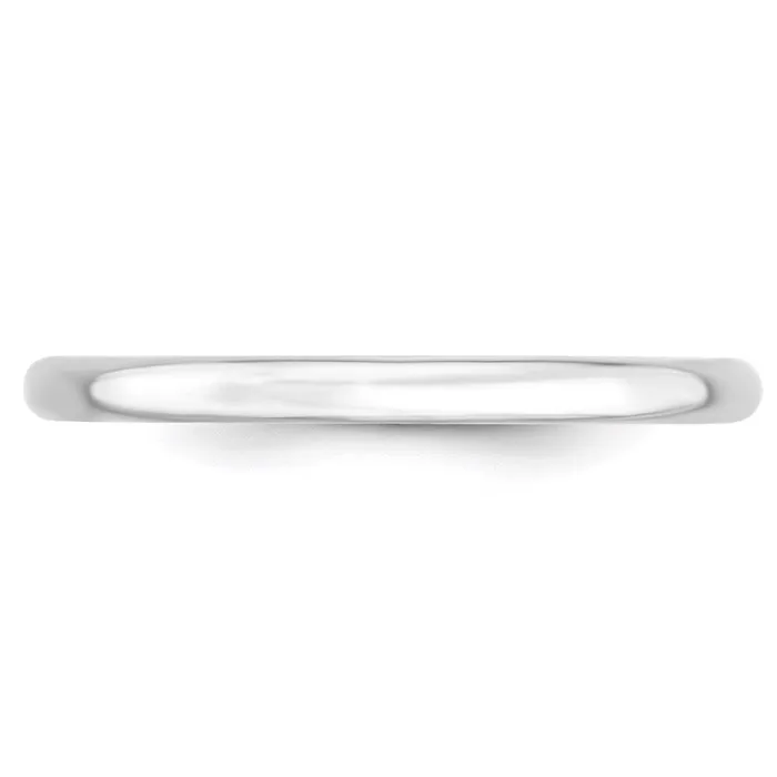 Rings Goldia Solid 10K White Gold 2mm Light Weight Comfort Fit MensWomens Wedding Band Ring Size 6 Rings Goldia Solid 10K White Gold 2mm Light Weight Comfort Fit MensWomens Wedding Band Ring Size 6