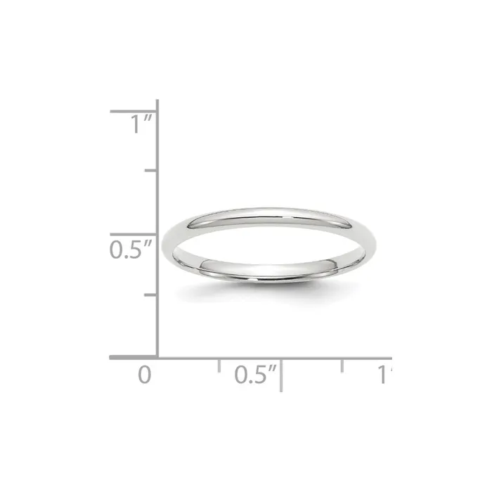 Rings Goldia Solid 10K White Gold 2mm Light Weight Comfort Fit MensWomens Wedding Band Ring Size 6 Rings Goldia Solid 10K White Gold 2mm Light Weight Comfort Fit MensWomens Wedding Band Ring Size 6