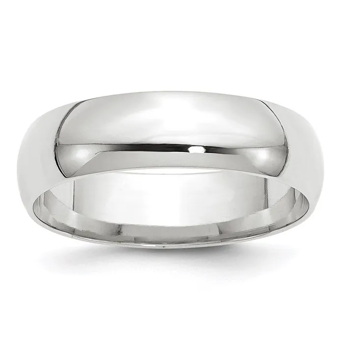 Rings Goldia Solid 10K White Gold 6mm Light Weight Comfort Fit MensWomens Wedding Band Ring Size 95 Rings Goldia Solid 10K White Gold 6mm Light Weight Comfort Fit MensWomens Wedding Band Ring Size 95