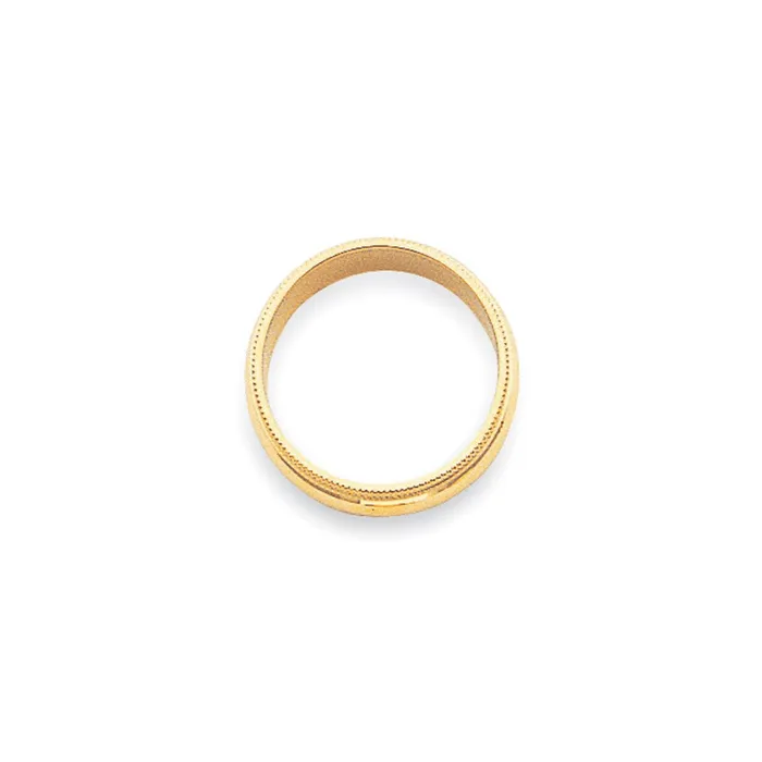 Rings Goldia Solid 10K Yellow Gold 3mm Milgrain HalfRound Wedding MensWomens Wedding Band Ring Size 6 Rings Goldia Solid 10K Yellow Gold 3mm Milgrain HalfRound Wedding MensWomens Wedding Band Ring Size 6