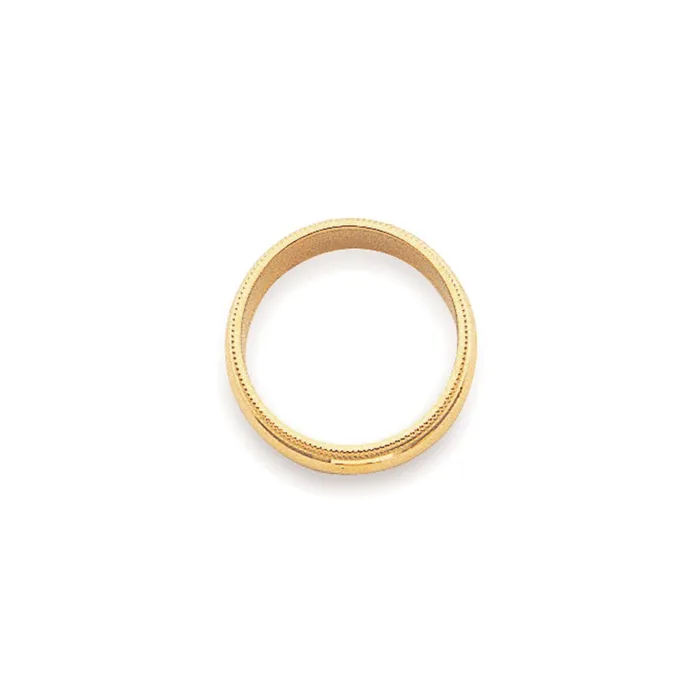 Rings Goldia Solid 10K Yellow Gold 3mm Milgrain HalfRound Wedding MensWomens Wedding Band Ring Size 6 Rings Goldia Solid 10K Yellow Gold 3mm Milgrain HalfRound Wedding MensWomens Wedding Band Ring Size 6