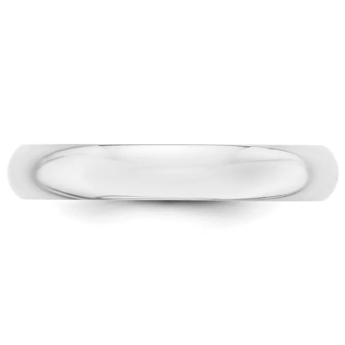 Rings Goldia Solid 14K White Gold 4mm Half Round MensWomens Wedding Band Ring Size 125 Rings Goldia Solid 14K White Gold 4mm Half Round MensWomens Wedding Band Ring Size 125