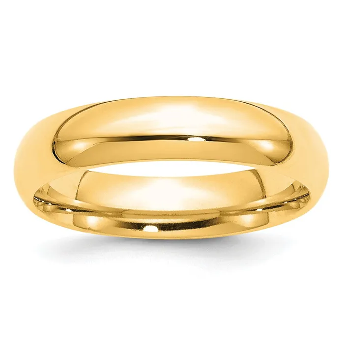 Rings Goldia Solid 14K Yellow Gold 5mm Comfort Fit MensWomens Wedding Band Ring Size 8 Rings Goldia Solid 14K Yellow Gold 5mm Comfort Fit MensWomens Wedding Band Ring Size 8