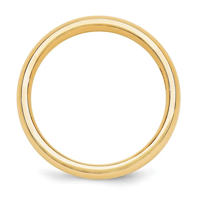 Rings Goldia Solid 14K Yellow Gold 5mm Comfort Fit MensWomens Wedding Band Ring Size 8 Rings Goldia Solid 14K Yellow Gold 5mm Comfort Fit MensWomens Wedding Band Ring Size 8