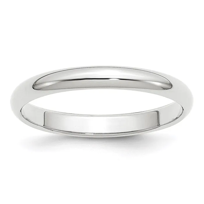 Rings Goldia Solid 14K Yellow Gold White Gold 3mm HalfRound MensWomens Wedding Band Ring Size 85 Rings Goldia Solid 14K Yellow Gold White Gold 3mm HalfRound MensWomens Wedding Band Ring Size 85