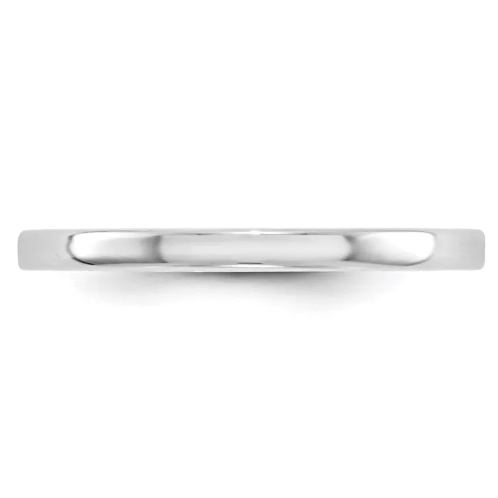 Rings Goldia Solid 18K White Gold 2mm Light Weight Flat MensWomens Wedding Band Ring Size 105 Rings Goldia Solid 18K White Gold 2mm Light Weight Flat MensWomens Wedding Band Ring Size 105
