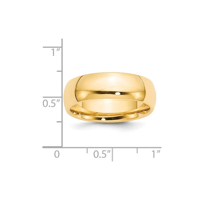 Rings Goldia Solid 18K Yellow Gold 7mm Comfort Fit MensWomens Wedding Band Ring Size 45 Rings Goldia Solid 18K Yellow Gold 7mm Comfort Fit MensWomens Wedding Band Ring Size 45