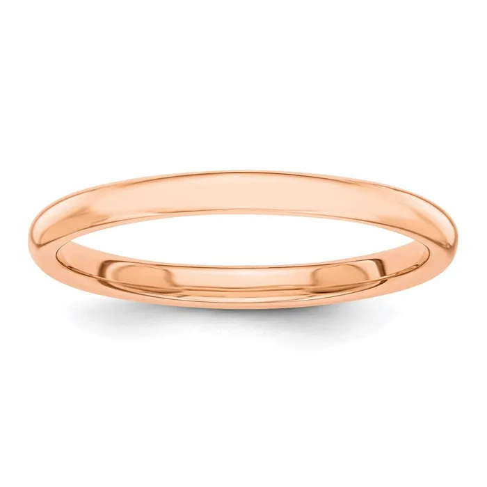 Rings Goldia Solid 18K Yellow Gold Rose Gold Polished 2mm MensWomens Wedding Band Ring Size 6 Rings Goldia Solid 18K Yellow Gold Rose Gold Polished 2mm MensWomens Wedding Band Ring Size 6