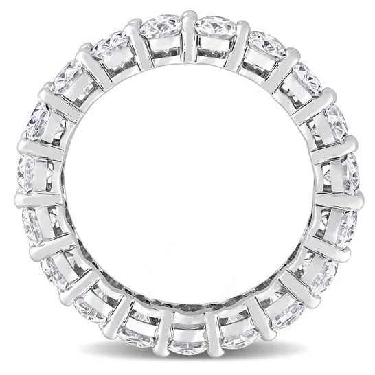 Rings JMS always Original Amour 14k White Gold 3 45 CT TGW Created White Moissanite Eternity Ring Rings JMS always Original Amour 14k White Gold 3 45 CT TGW Created White Moissanite Eternity Ring