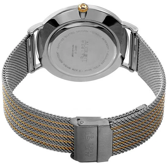 Rings JMS always Original August Steiner Blue Sandstone Dial Twotone Mens Watch AS8218TTG Rings JMS always Original August Steiner Blue Sandstone Dial Twotone Mens Watch AS8218TTG