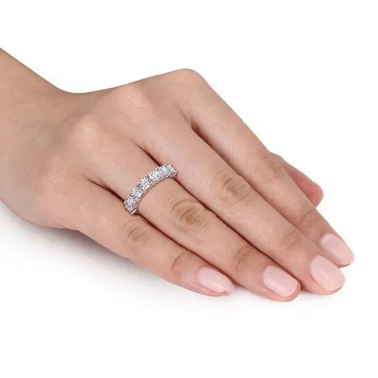 Rings Original Amour 14k White Gold 78 CT TW Diamond Eternity Ring JMS always Rings Original Amour 14k White Gold 78 CT TW Diamond Eternity Ring JMS always