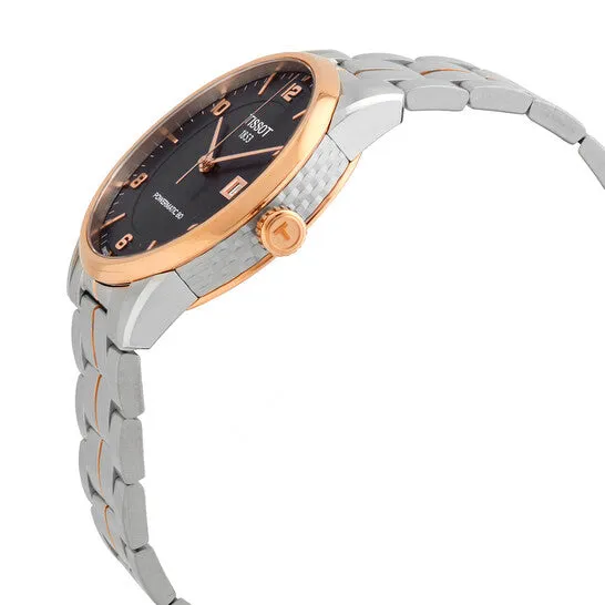 Rings Original Tissot Luxury Automatic Anthracite Dial Twotone Mens Watch T0864072206700 JMS always Rings Original Tissot Luxury Automatic Anthracite Dial Twotone Mens Watch T0864072206700 JMS always