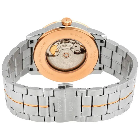 Rings Original Tissot Luxury Automatic Anthracite Dial Twotone Mens Watch T0864072206700 JMS always Rings Original Tissot Luxury Automatic Anthracite Dial Twotone Mens Watch T0864072206700 JMS always