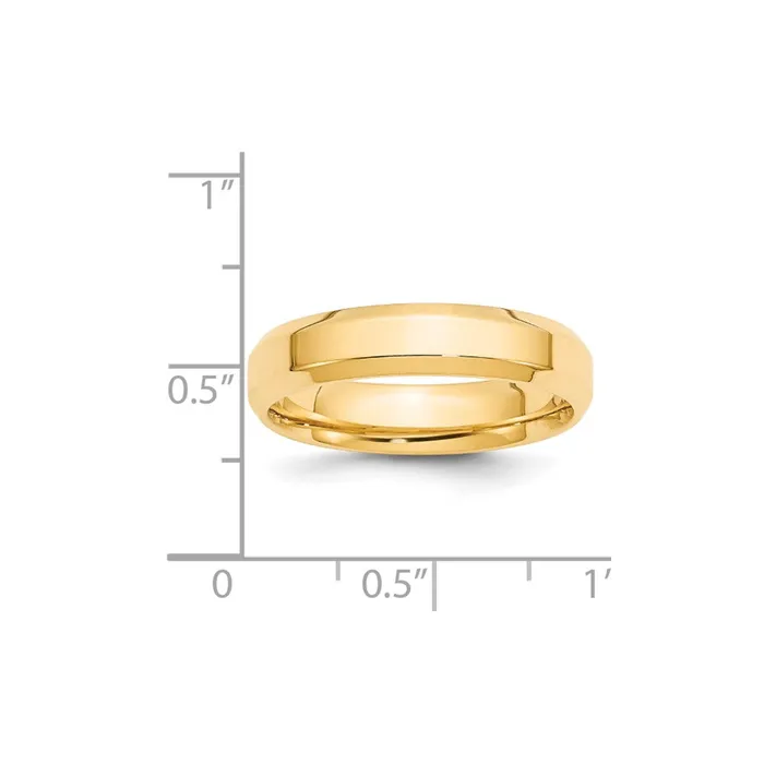 Rings Solid 18K Yellow Gold 5mm Bevel Edge Comfort Fit MensWomens Wedding Band Ring Size 13 Goldia Rings Solid 18K Yellow Gold 5mm Bevel Edge Comfort Fit MensWomens Wedding Band Ring Size 13 Goldia