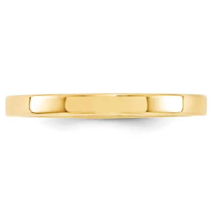 Solid 18K Yellow Gold 25mm Standard Flat Comfort Fit MensWomens Wedding Band Ring Size 55 Goldia Rings Solid 18K Yellow Gold 25mm Standard Flat Comfort Fit MensWomens Wedding Band Ring Size 55 Goldia Rings
