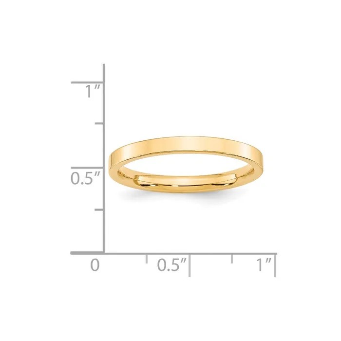Solid 18K Yellow Gold 25mm Standard Flat Comfort Fit MensWomens Wedding Band Ring Size 55 Goldia Rings Solid 18K Yellow Gold 25mm Standard Flat Comfort Fit MensWomens Wedding Band Ring Size 55 Goldia Rings