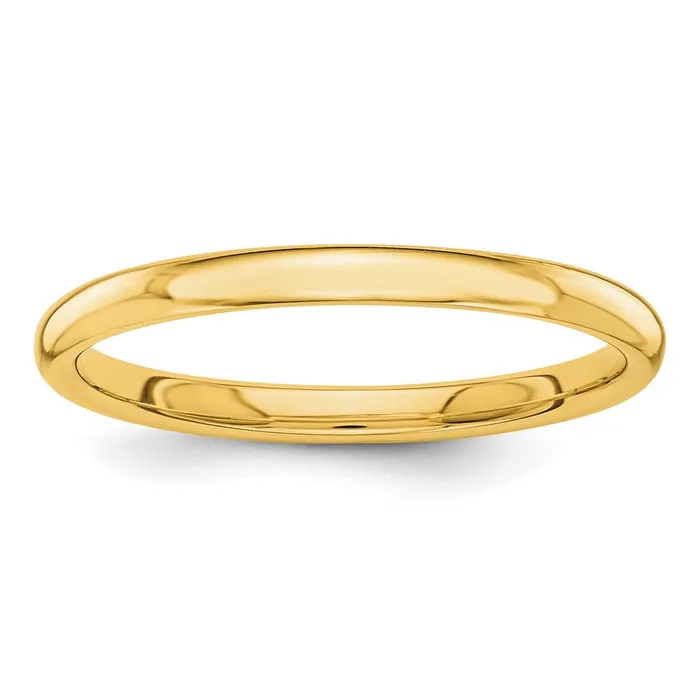 Solid 18K Yellow Gold Polished 2mm MensWomens Wedding Band Ring Size 7 Goldia Rings Solid 18K Yellow Gold Polished 2mm MensWomens Wedding Band Ring Size 7 Goldia Rings