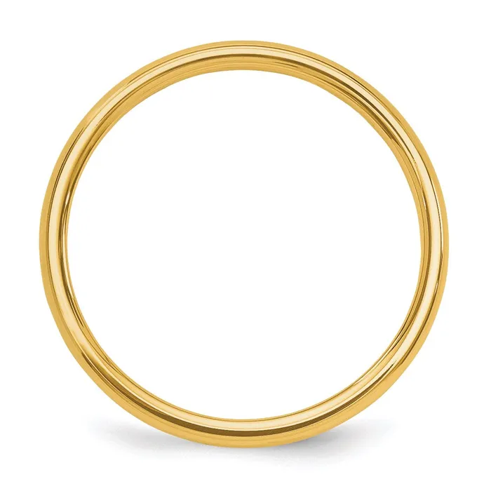 Solid 18K Yellow Gold Polished 2mm MensWomens Wedding Band Ring Size 7 Goldia Rings Solid 18K Yellow Gold Polished 2mm MensWomens Wedding Band Ring Size 7 Goldia Rings