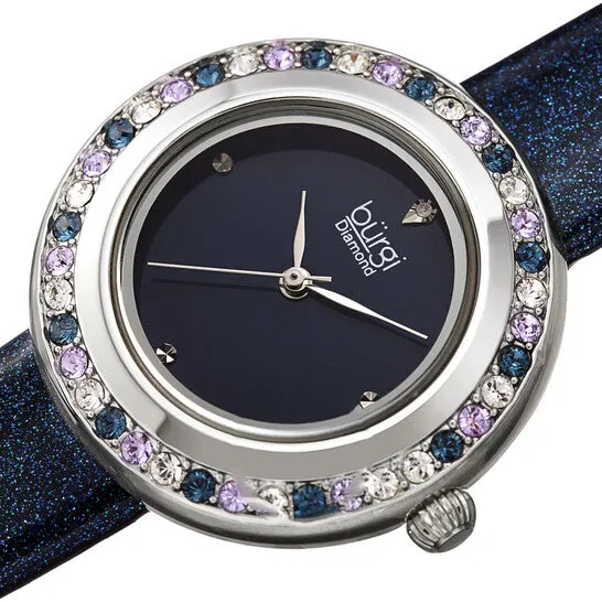 Watches JMS always Original Burgi Quartz Diamond Blue Dial Blue Polyurethane Ladies Watch BUR265BU Watches JMS always Original Burgi Quartz Diamond Blue Dial Blue Polyurethane Ladies Watch BUR265BU