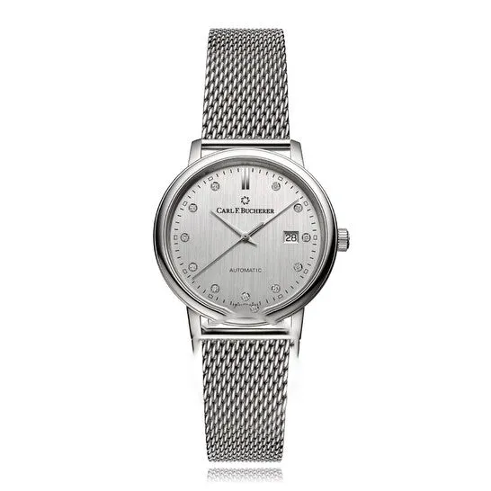 Watches JMS always Original Carl F Bucherer Adamavi Automatic Diamond Silver Dial Ladies Watch 0010320081722 Watches JMS always Original Carl F Bucherer Adamavi Automatic Diamond Silver Dial Ladies Watch 0010320081722