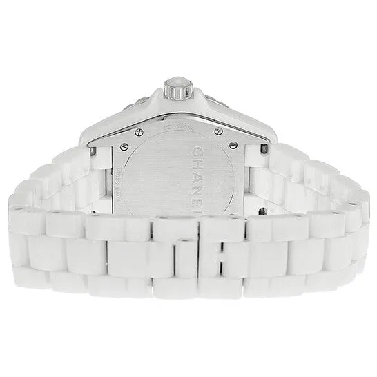 Watches JMS always Original Chanel J12 Diamond Bezel White Ceramic Unisex Watch H2430 Watches JMS always Original Chanel J12 Diamond Bezel White Ceramic Unisex Watch H2430