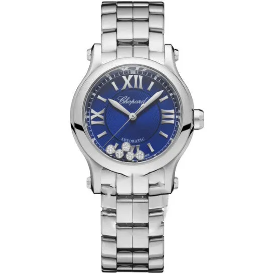 Watches JMS always Original Chopard Happy Sport Automatic Blue Diamond Dial Ladies Watch 2785733007 Watches JMS always Original Chopard Happy Sport Automatic Blue Diamond Dial Ladies Watch 2785733007